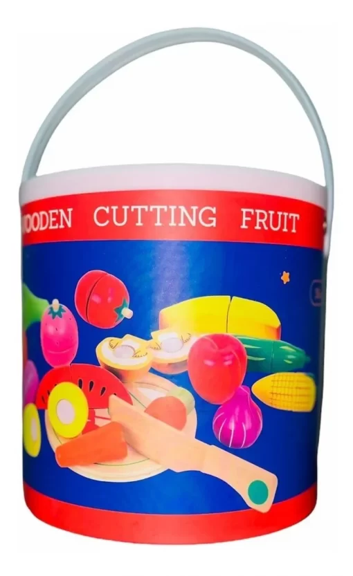 corta frutas madera